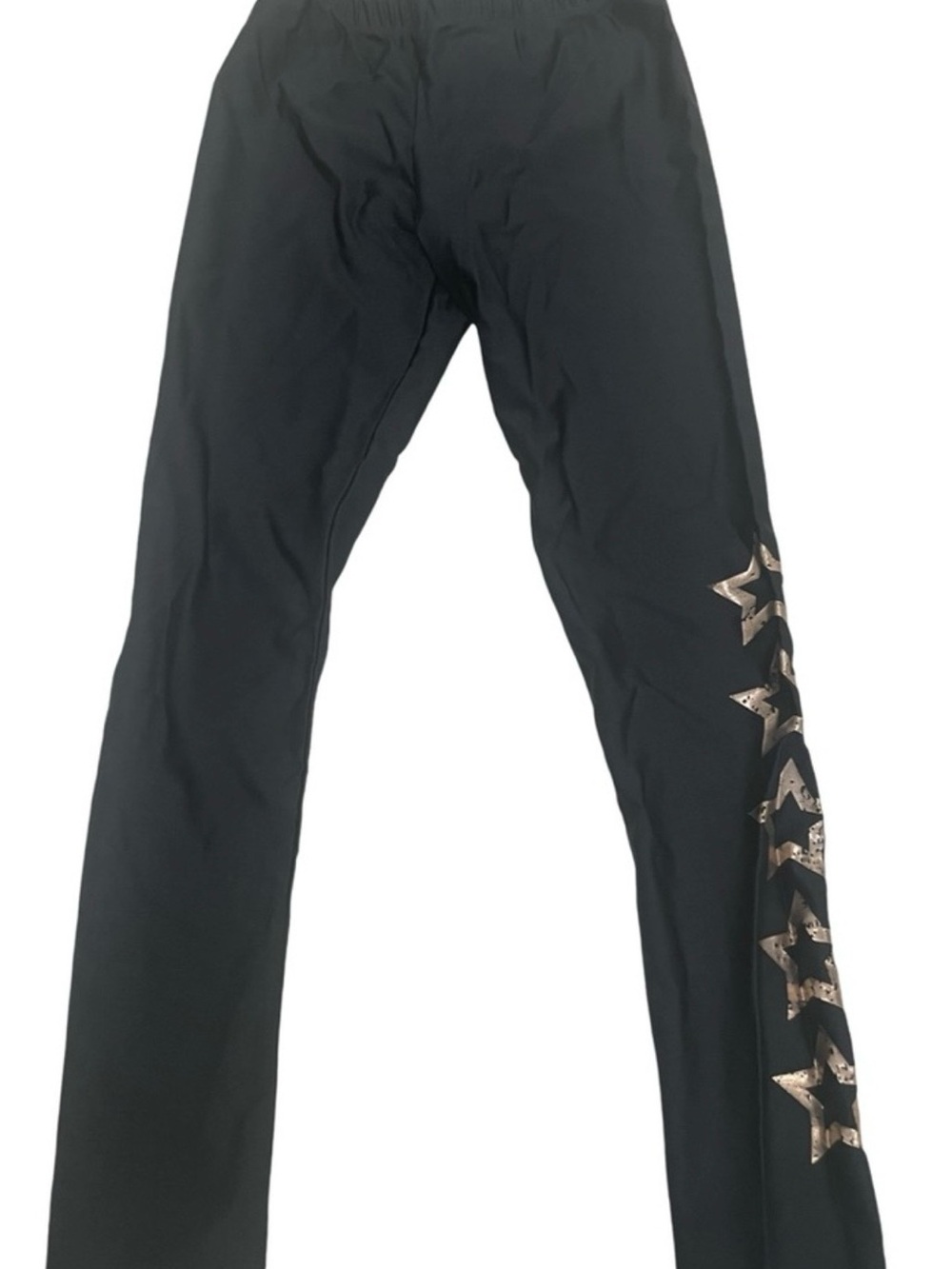 EUC Pixie Lane Girls Size 14 Leggings with Metallic Star Accent